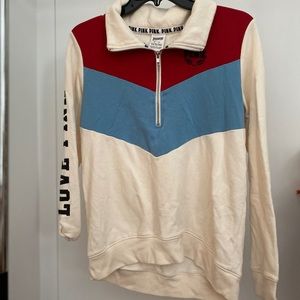 PINK Quarter Zip Pullover